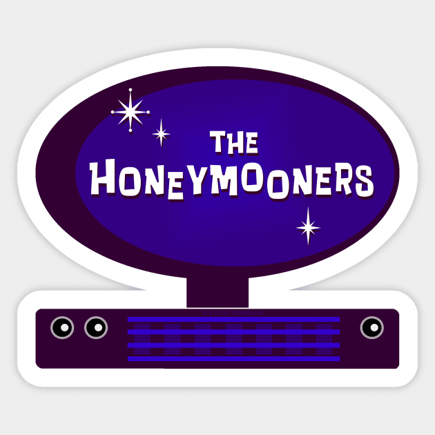 The Honeymooners Sticker by Vandalay Industries